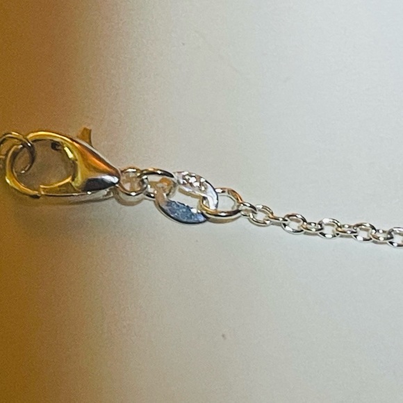 New Artisan Handmade Natural Mookaite 925 Sterling Silver Rectangular Necklace - Picture 10 of 16